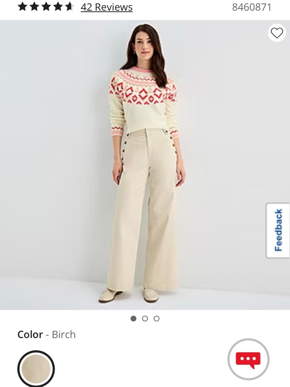St. John's Bay Wide-Leg Jeans - Size 14 NWT Stretch Tummy Control Fabric